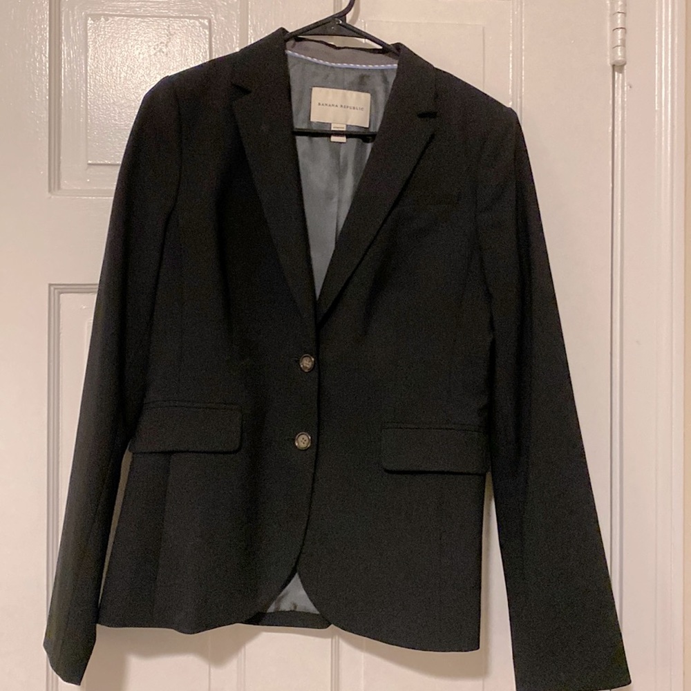 Banana Republic Black Blazer Sized 8